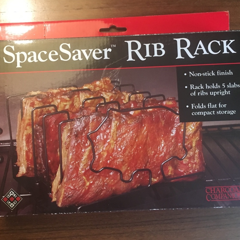 Non Stick Rib Grilling Rack